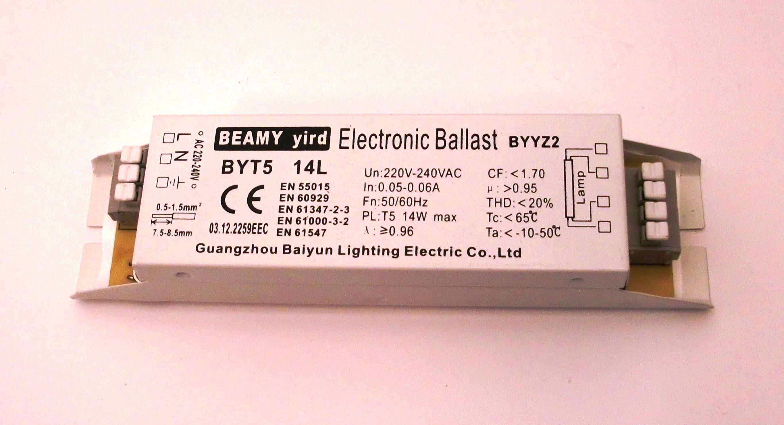 Ballast t5 14w top