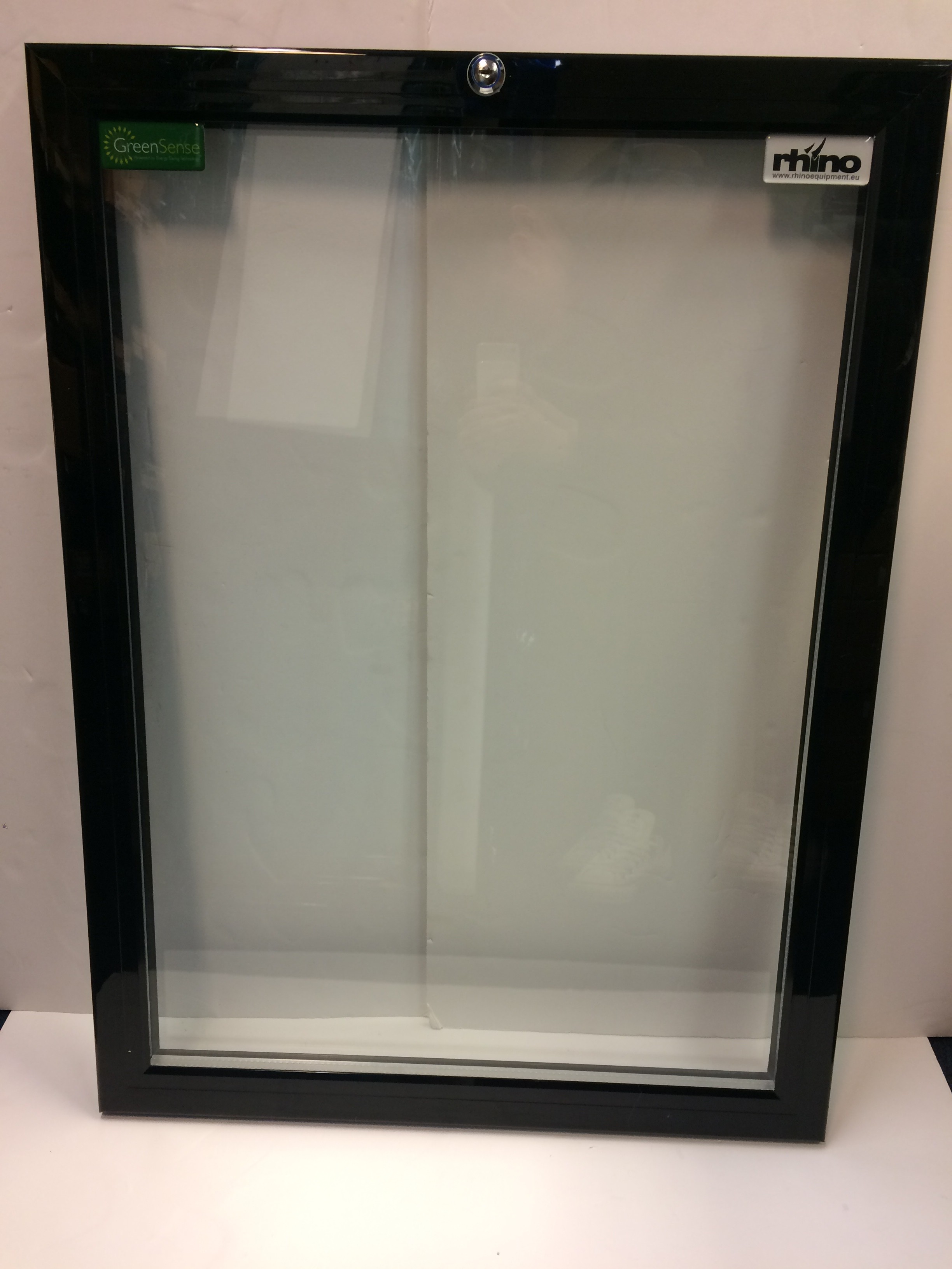 Rhino Cold600 left hand hinged glass door